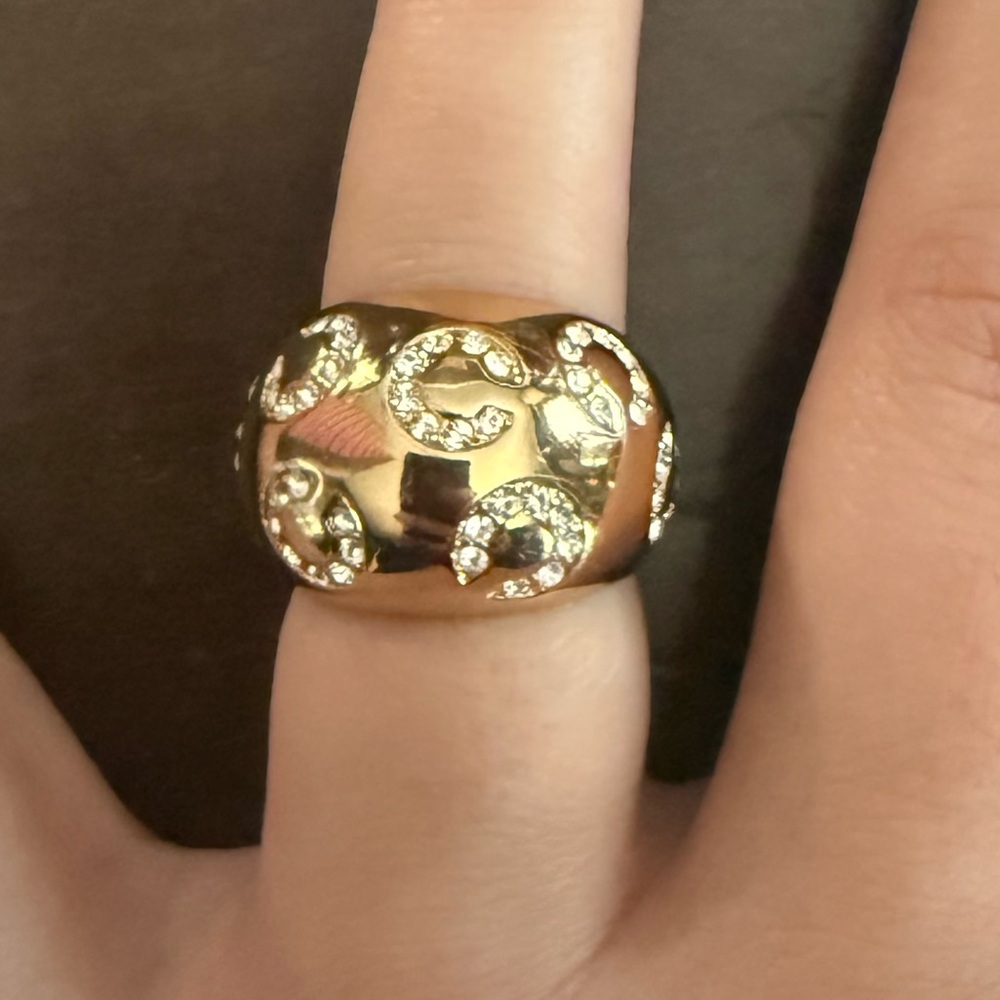 Coach Shiny Gold Band